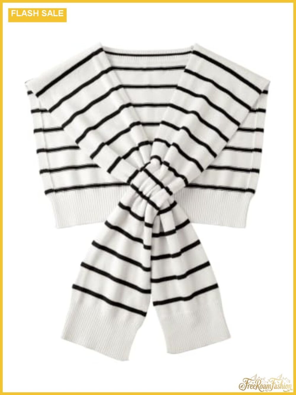 Wool Blend Knitted Knotted Sweater Shawl Wrap for Women Dressy